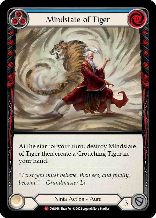 Mindstate of Tiger [DYN048] (Dynasty)  Rainbow Foil | Pegasus Games WI