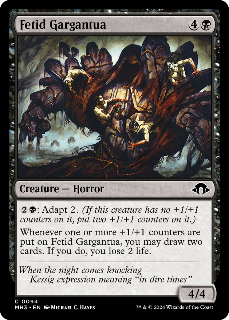 Fetid Gargantua [Modern Horizons 3] | Pegasus Games WI