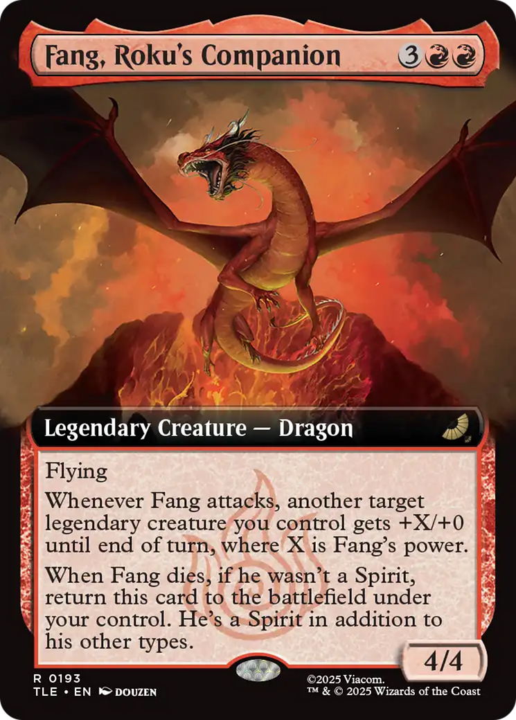 Fang, Roku's Companion (Extended Art) [Avatar: The Last Airbender: Eternal-Legal] | Pegasus Games WI