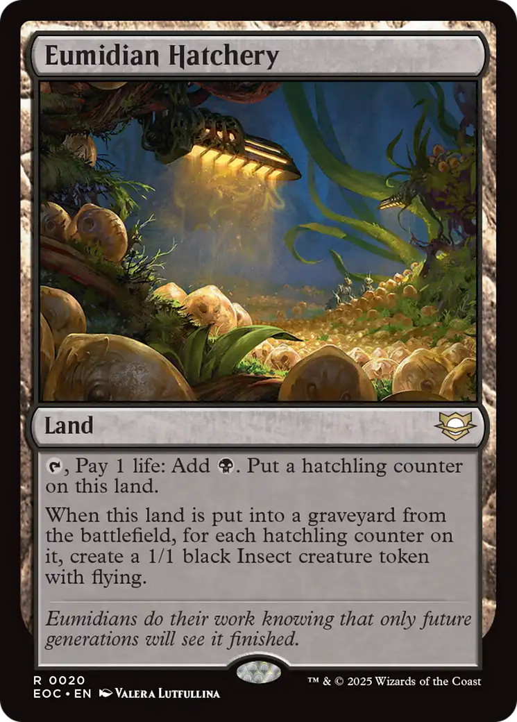 Eumidian Hatchery [Edge of Eternities Commander] | Pegasus Games WI
