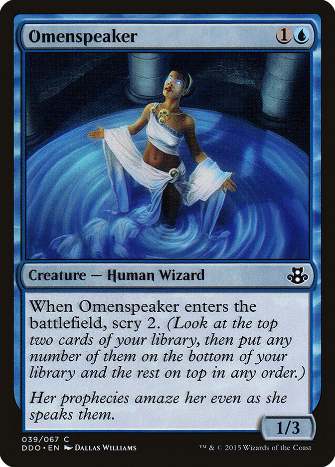 Omenspeaker [Duel Decks: Elspeth vs. Kiora] | Pegasus Games WI