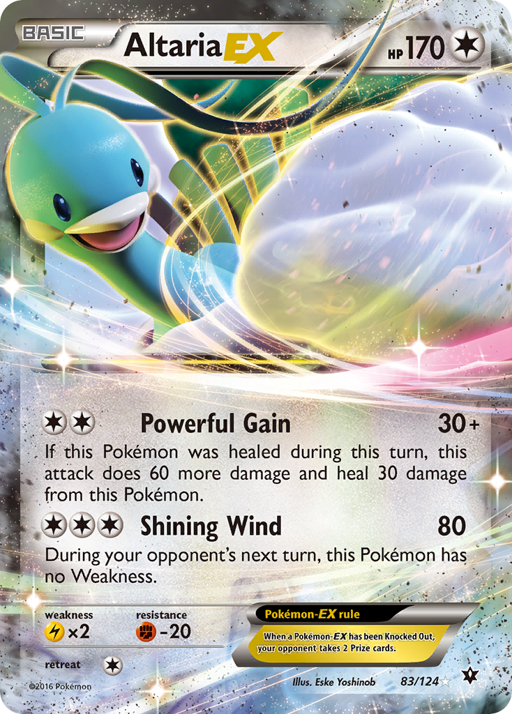 Altaria EX (83/124) [XY: Fates Collide] | Pegasus Games WI