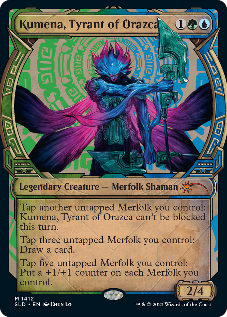 Kumena, Tyrant of Orazca (Rainbow Foil) [Secret Lair Drop Series] | Pegasus Games WI