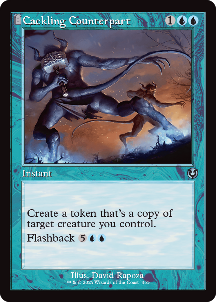 Cackling Counterpart (Retro Frame) [Innistrad Remastered] | Pegasus Games WI