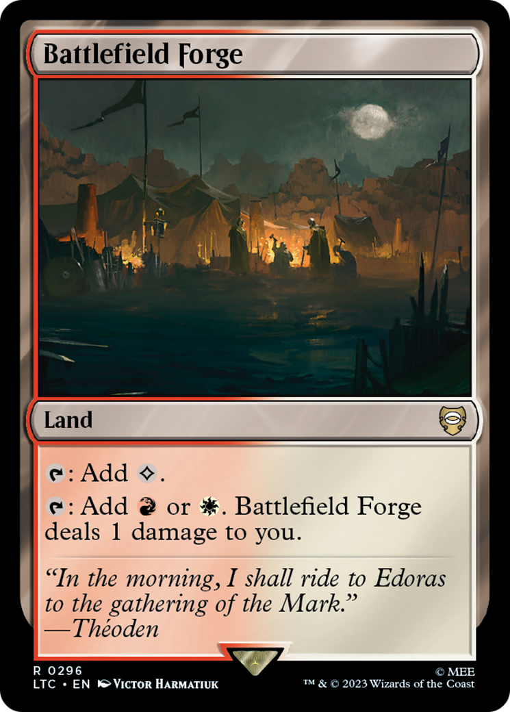 Battlefield Forge [The Lord of the Rings: Tales of Middle-Earth Commander] | Pegasus Games WI