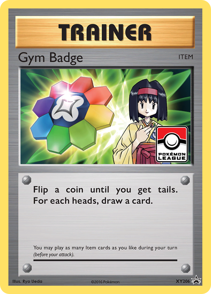 Gym Badge (XY206) (Erika) [XY: Black Star Promos] | Pegasus Games WI