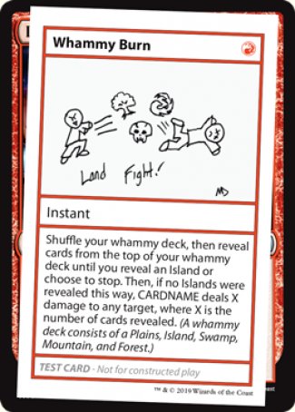 Whammy Burn (2021 Edition) [Mystery Booster Playtest Cards] | Pegasus Games WI