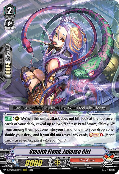Stealth Fiend, Jakotsu Girl (D-VS05/033EN) [V Clan Collection Vol.5] | Pegasus Games WI