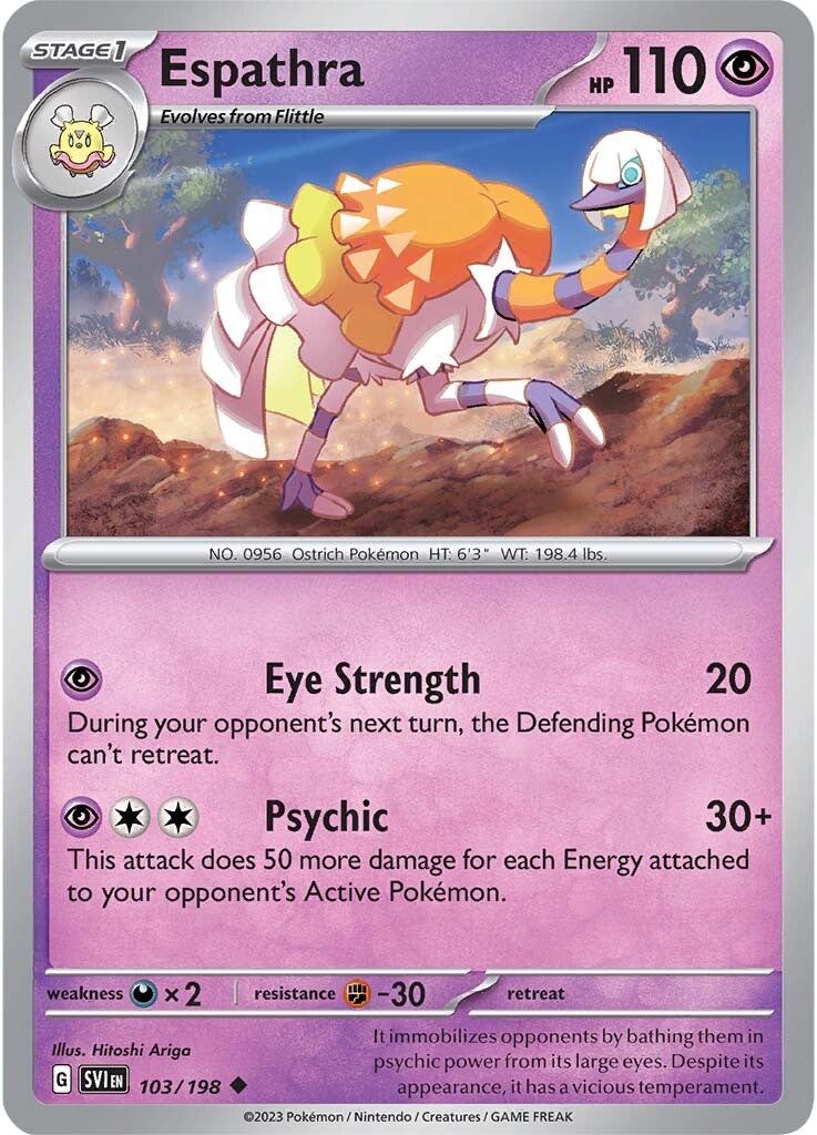 Espathra (103/198) [Scarlet & Violet: Base Set] | Pegasus Games WI