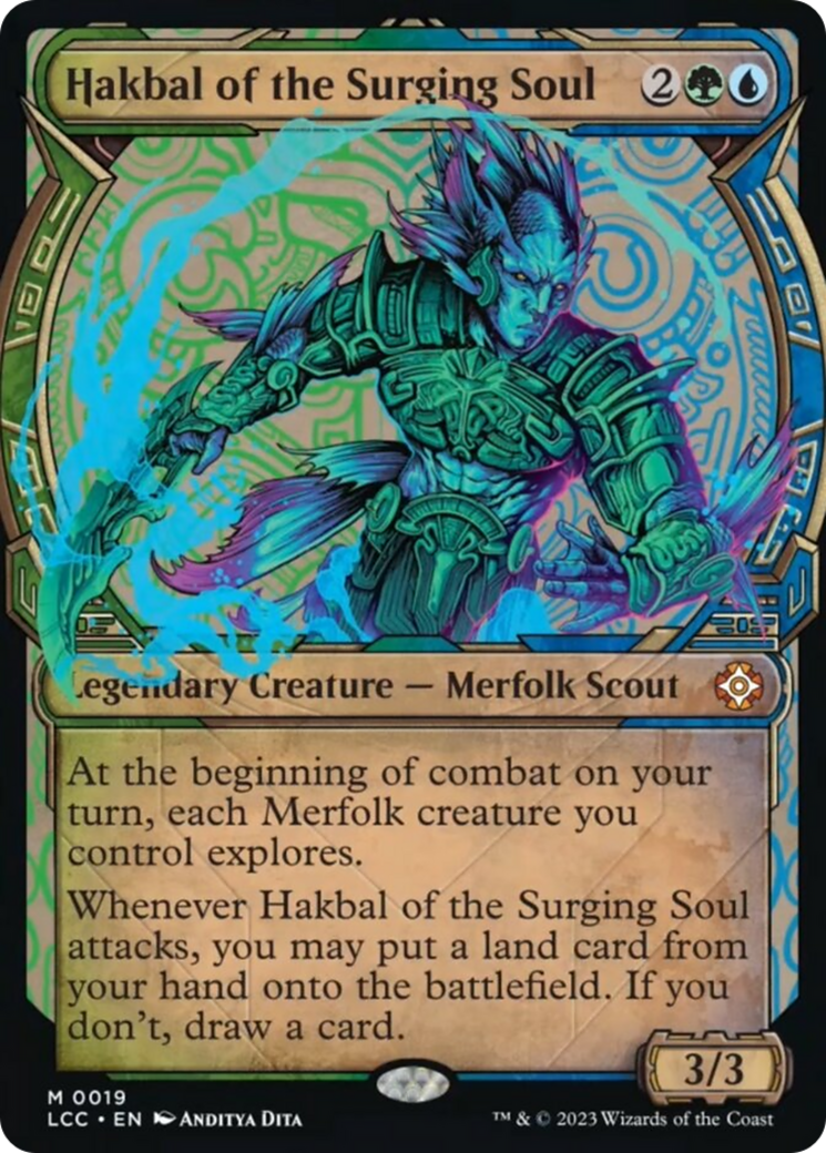 Hakbal of the Surging Soul (Showcase) [The Lost Caverns of Ixalan Commander] | Pegasus Games WI