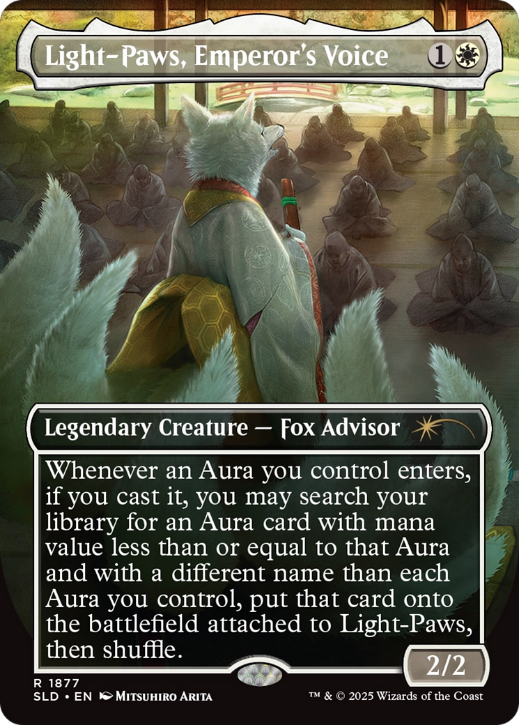 Light-Paws, Emperor's Voice (Rainbow Foil) [Secret Lair Drop Series] | Pegasus Games WI