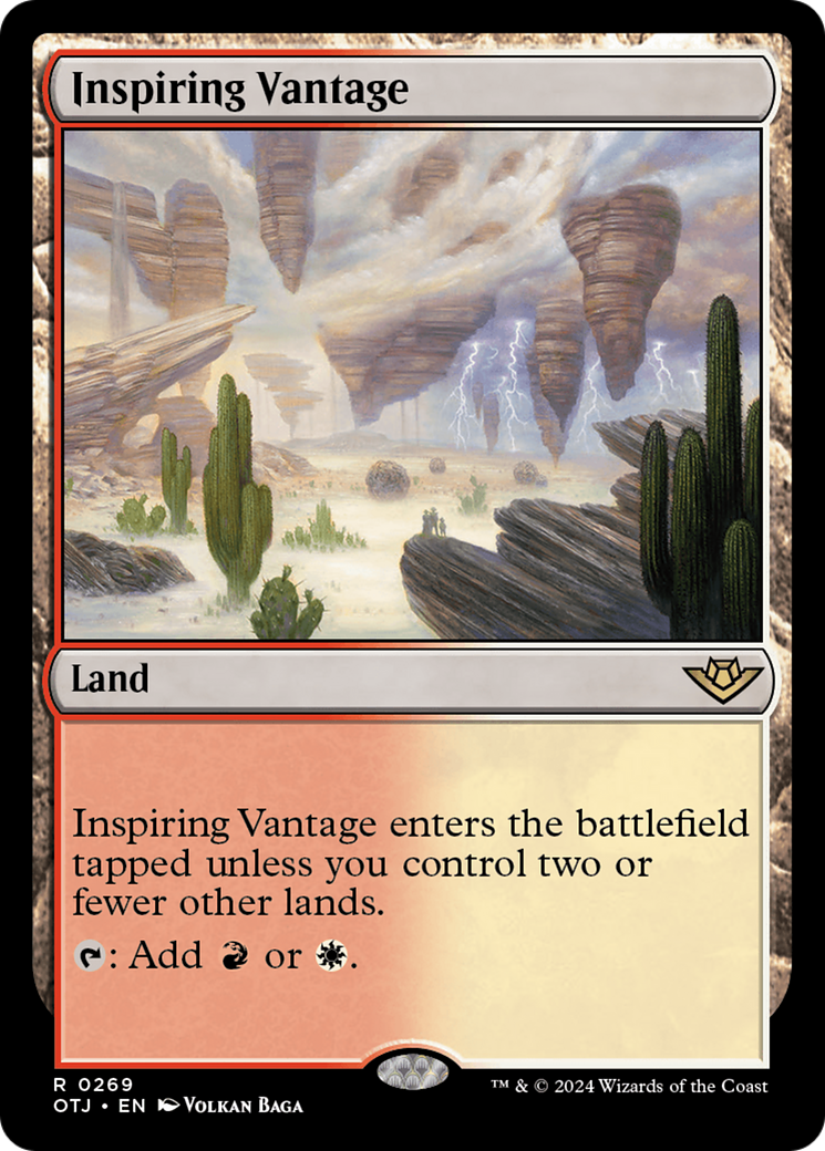 Inspiring Vantage [Outlaws of Thunder Junction] | Pegasus Games WI