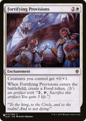 Fortifying Provisions [The List] | Pegasus Games WI