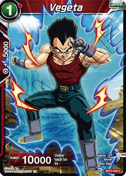 Vegeta (BT17-026) [Ultimate Squad] | Pegasus Games WI