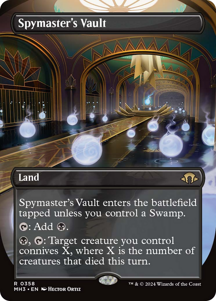 Spymaster's Vault (Borderless) [Modern Horizons 3] | Pegasus Games WI