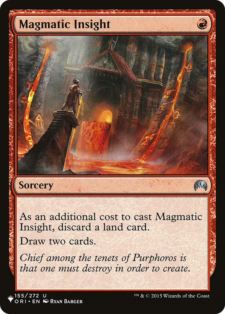 Magmatic Insight [The List] | Pegasus Games WI