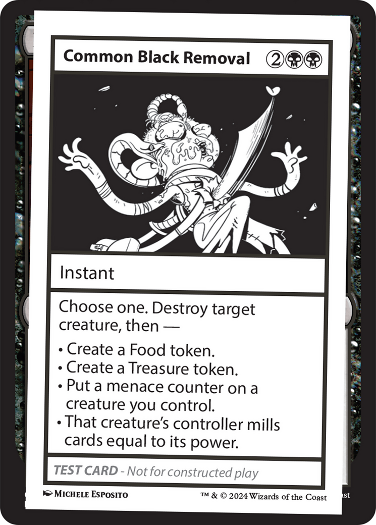 Common Black Removal [Mystery Booster 2 Playtest Cards] | Pegasus Games WI