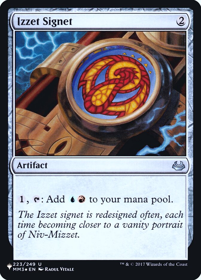 Izzet Signet [Secret Lair: Heads I Win, Tails You Lose] | Pegasus Games WI