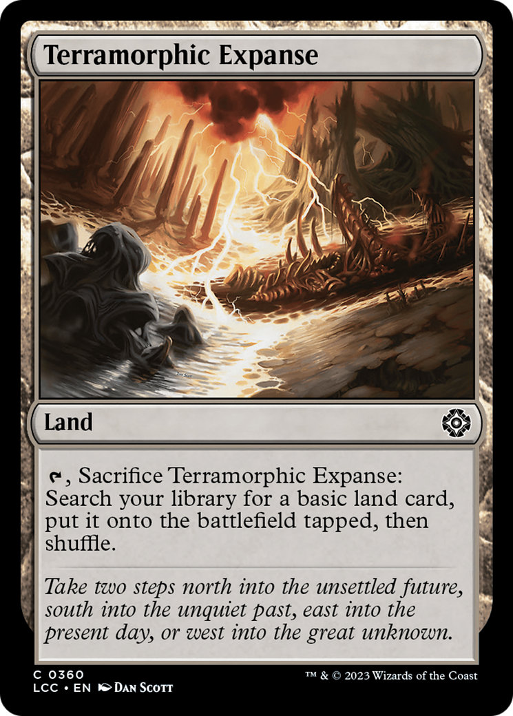 Terramorphic Expanse [The Lost Caverns of Ixalan Commander] | Pegasus Games WI