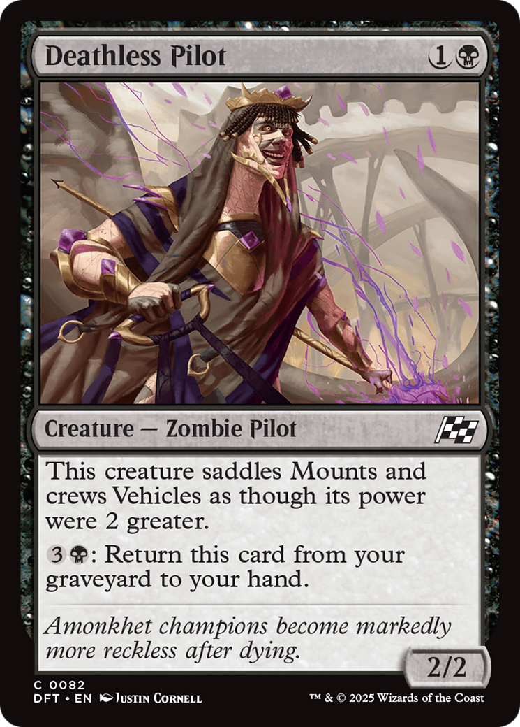 Deathless Pilot [Aetherdrift] | Pegasus Games WI