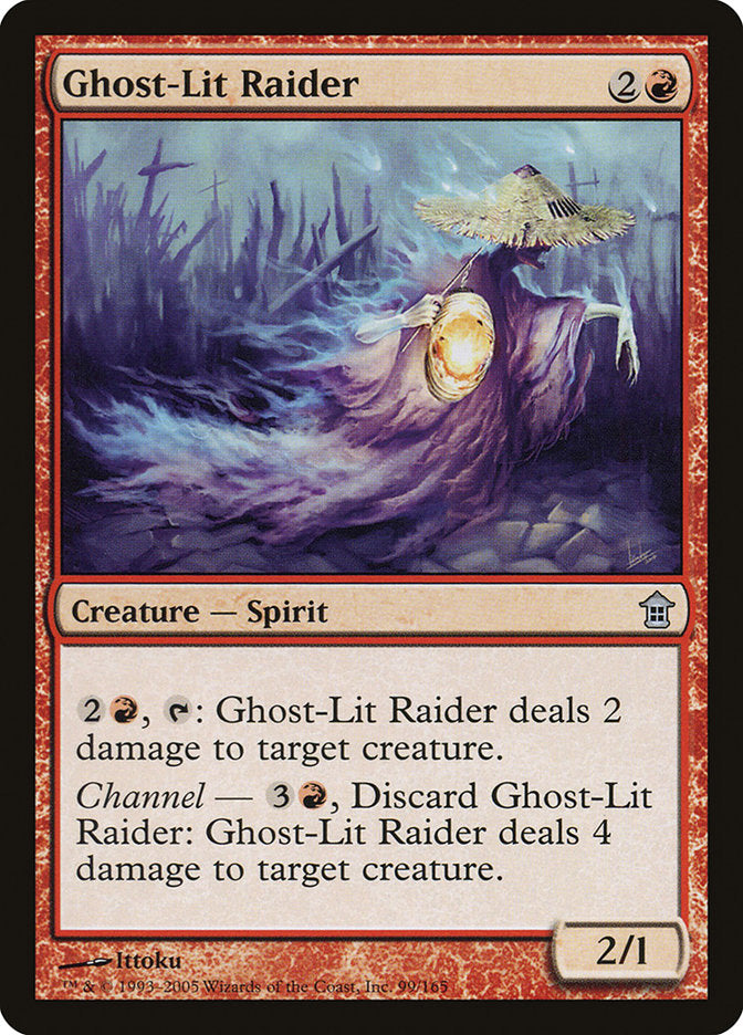 Ghost-Lit Raider [Saviors of Kamigawa] | Pegasus Games WI