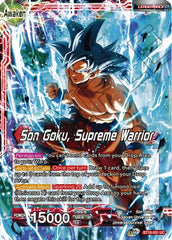 Son Goku // Son Goku, Supreme Warrior (BT16-001) [Realm of the Gods] | Pegasus Games WI