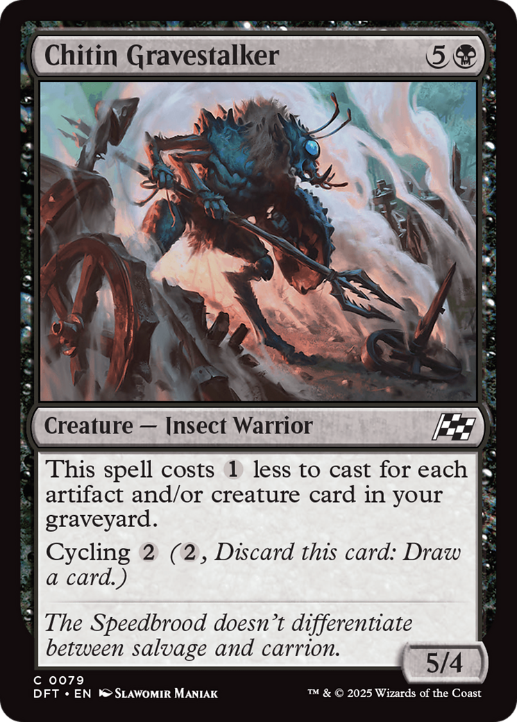 Chitin Gravestalker [Aetherdrift] | Pegasus Games WI