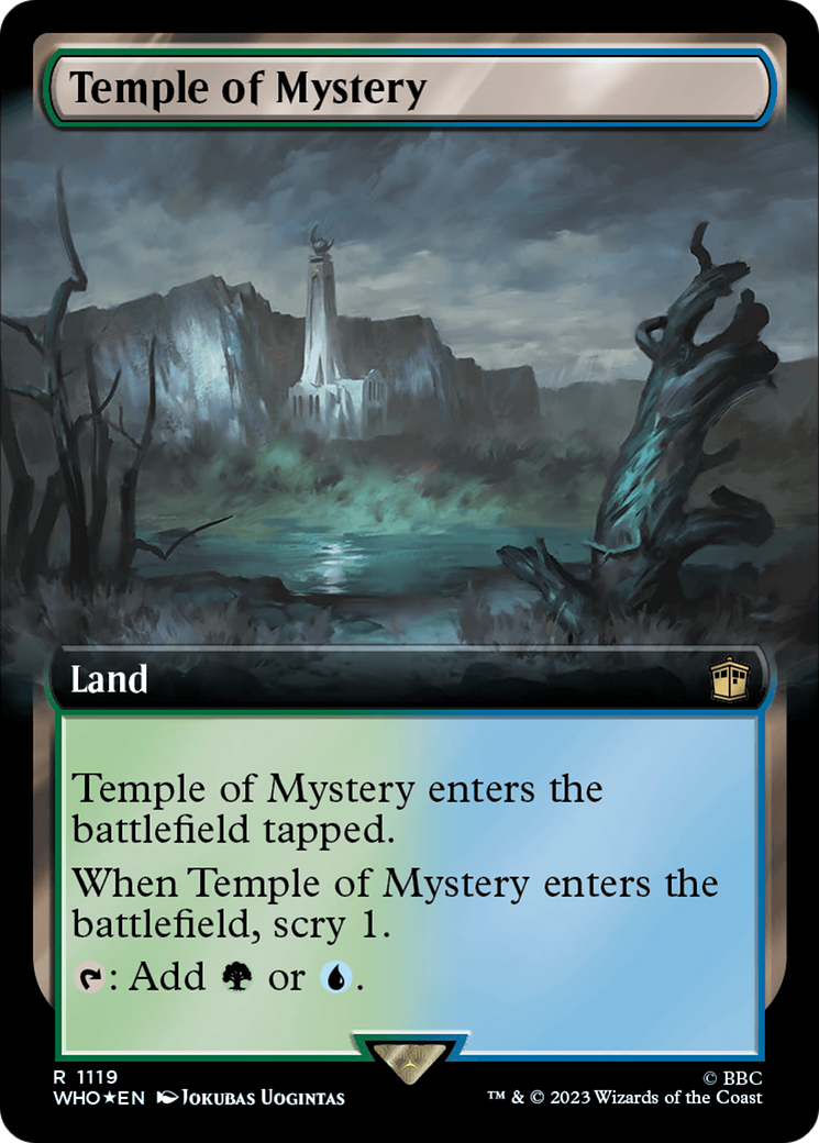 Temple of Mystery (Extended Art) (Surge Foil) [Doctor Who] | Pegasus Games WI
