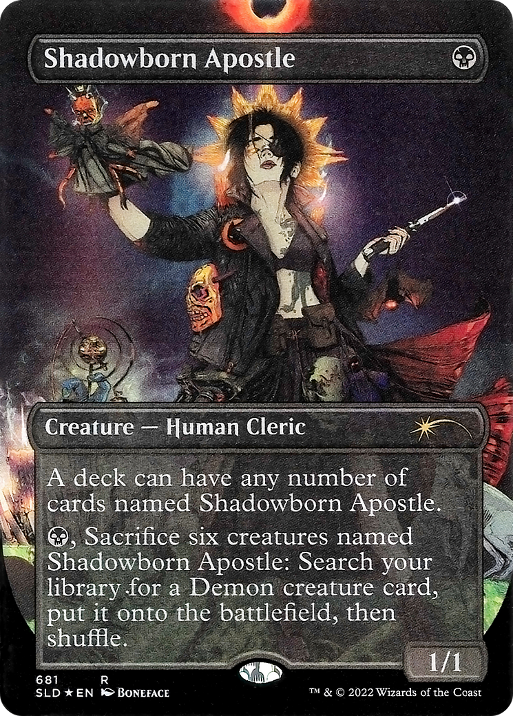 Shadowborn Apostle (681) (Borderless) [Secret Lair Drop Promos] | Pegasus Games WI