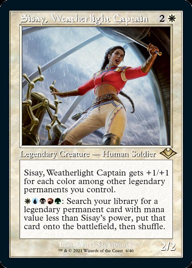 Sisay, Weatherlight Captain (Retro) [Modern Horizons] | Pegasus Games WI