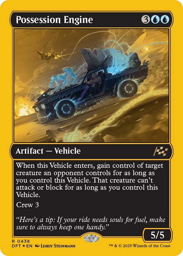 Possession Engine (First-Place Foil) [Aetherdrift] | Pegasus Games WI