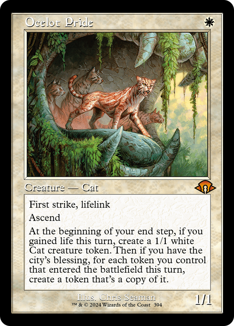 Ocelot Pride (Retro) [Modern Horizons 3] | Pegasus Games WI