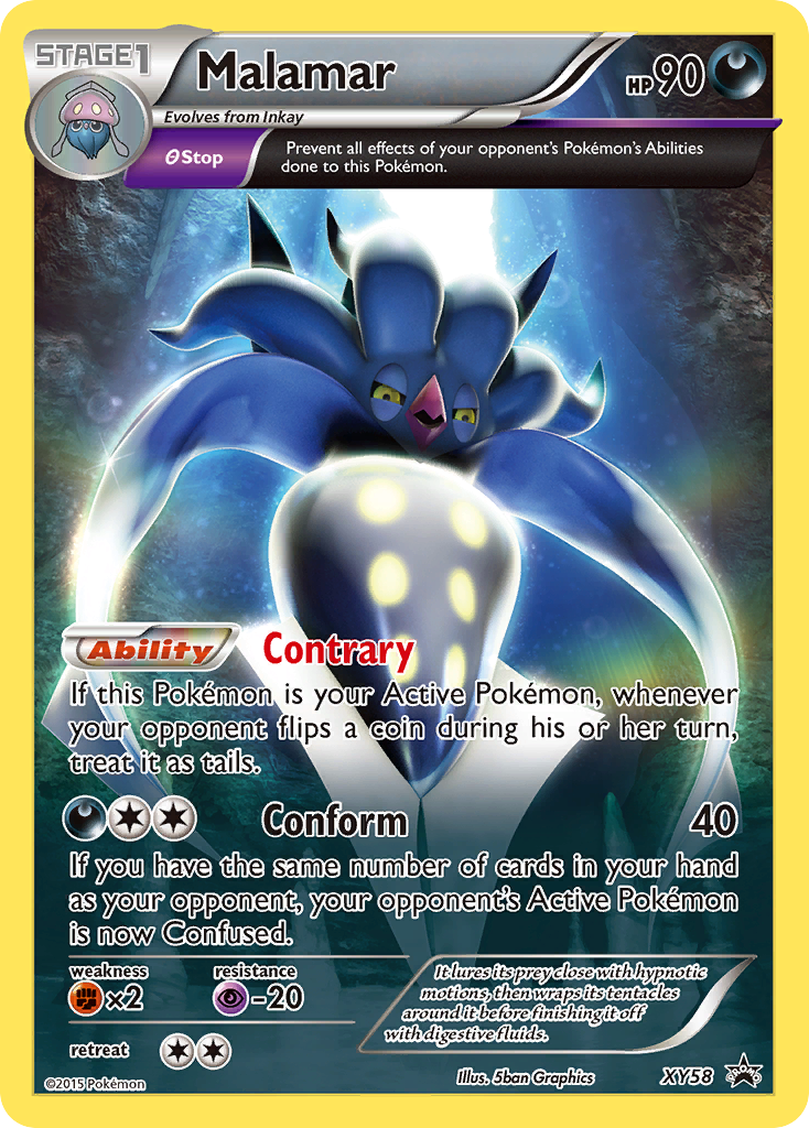 Malamar (XY58) [XY: Black Star Promos] | Pegasus Games WI