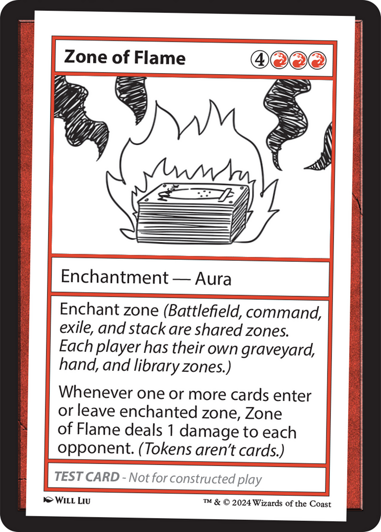 Zone of Flame [Mystery Booster 2 Playtest Cards] | Pegasus Games WI