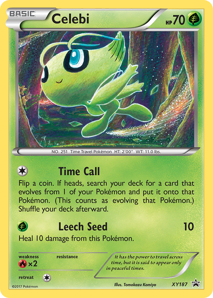Celebi (XY187) [XY: Black Star Promos] | Pegasus Games WI