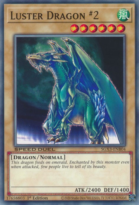Luster Dragon #2 [SGX3-ENB04] Common | Pegasus Games WI