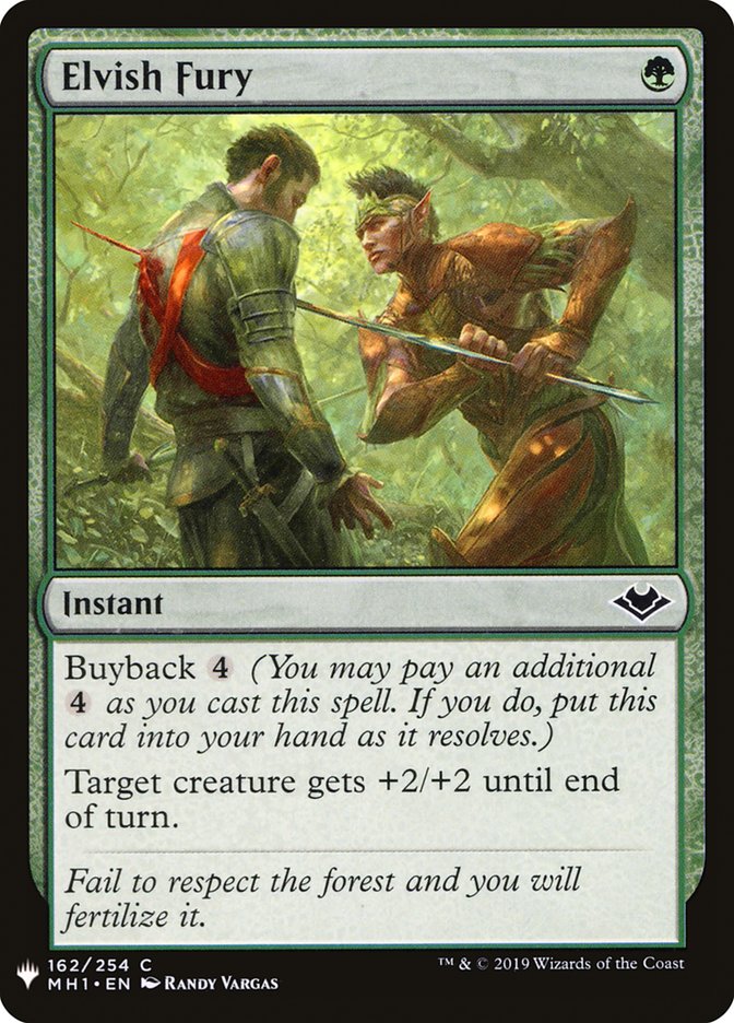 Elvish Fury [Mystery Booster] | Pegasus Games WI