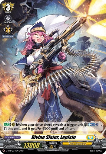 Divine Sister, Lepisto (D-PR/034EN) [D Promo Cards] | Pegasus Games WI