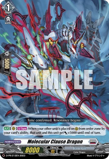 Molecular Clause Dragon (D-PR/212EN) [D Promo Cards] | Pegasus Games WI