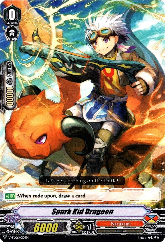 Spark Kid Dragoon (V-TD06/010EN) [Naoki Ishida] | Pegasus Games WI