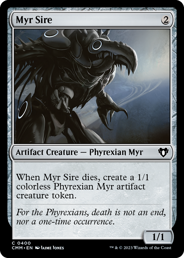 Myr Sire [Commander Masters] | Pegasus Games WI