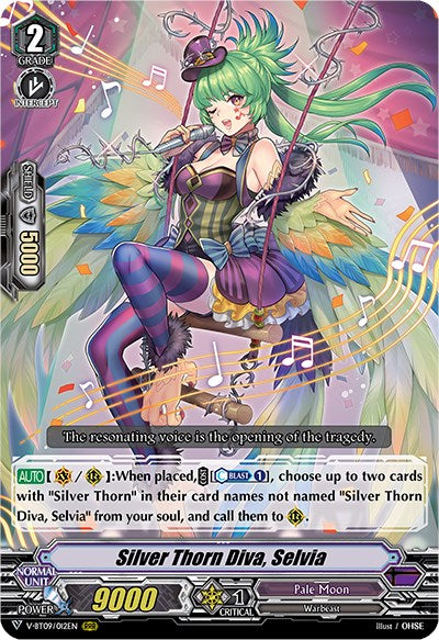 Silver Thorn Diva, Selvia (V-BT09/012EN) [Butterfly d'Moonlight] | Pegasus Games WI