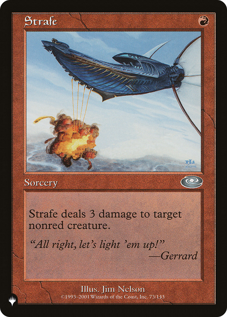 Strafe [The List Reprints] | Pegasus Games WI