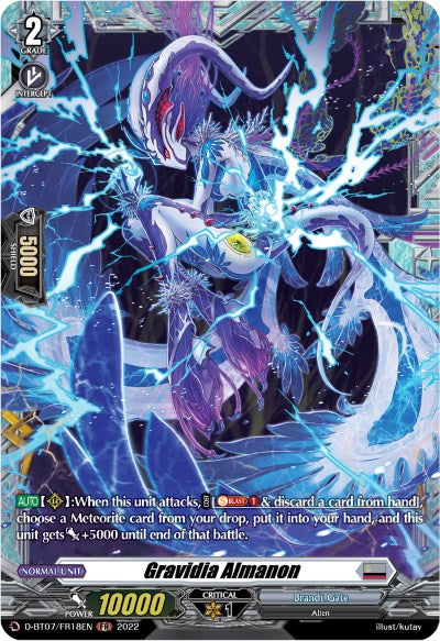 Gravidia Almanon (FR) (D-BT07/FR18EN) [Raging Flames Against Emerald Storm] | Pegasus Games WI