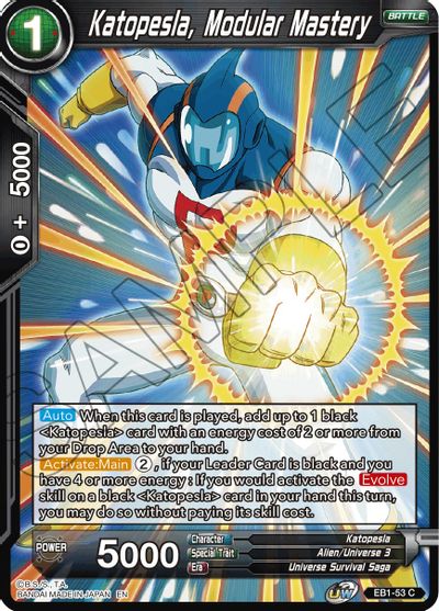 Katopesla, Modular Mastery (EB1-53) [Battle Evolution Booster] | Pegasus Games WI