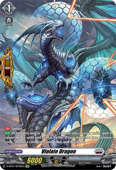 Violate Dragon (D-BT01/SP28EN) [Genesis of the Five Greats] | Pegasus Games WI