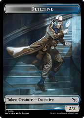 Detective // Spider Double-Sided Token [Murders at Karlov Manor Tokens] | Pegasus Games WI