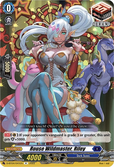 Rouse Wildmaster, Riley (D-BT04/041EN) [Awakening of Chakrabarthi] | Pegasus Games WI