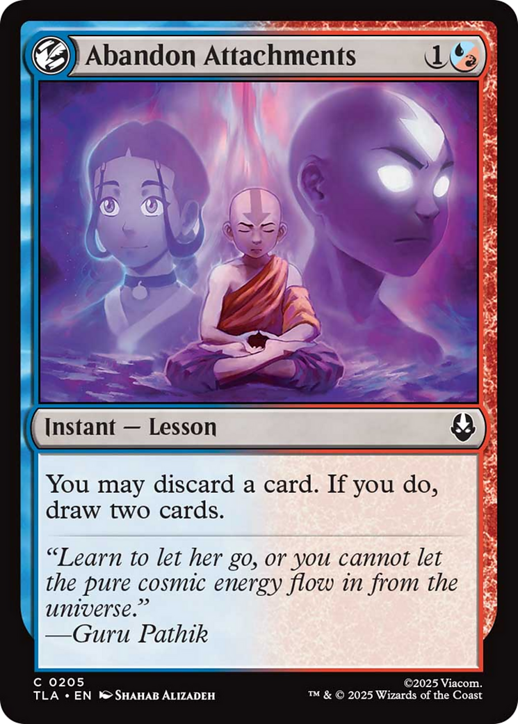Abandon Attachments [Avatar: The Last Airbender] | Pegasus Games WI