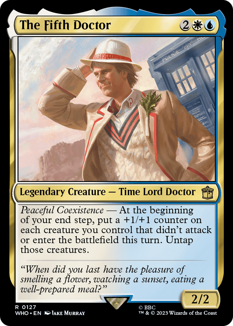 The Fifth Doctor [Doctor Who] | Pegasus Games WI